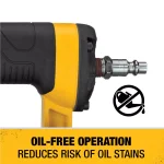 DEWALT 23-Gauge 2 in. Pin Nailer, Corded Air Nailer (DWFP2350K) thumbnail 6