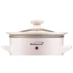 Brentwood Appliances SC-115W 1.5 Qt. Slow Cooker, White thumbnail 5