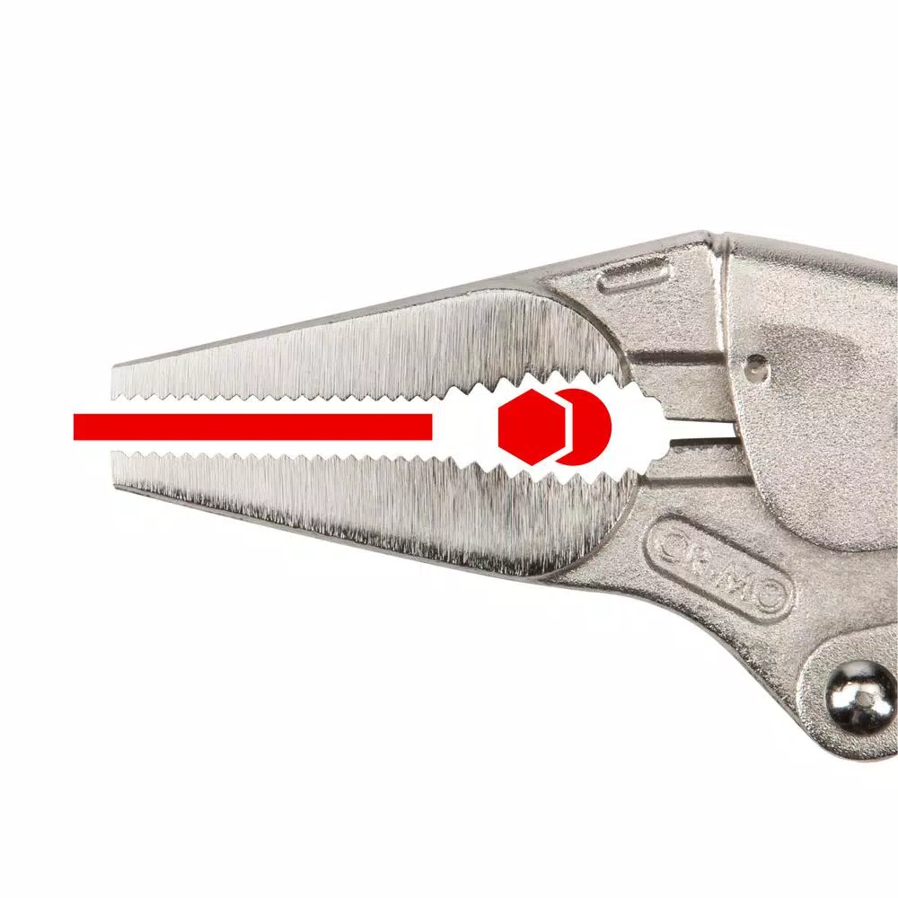 TEKTON 2-Piece Curved Jaw and Long Nose Locking Pliers Set