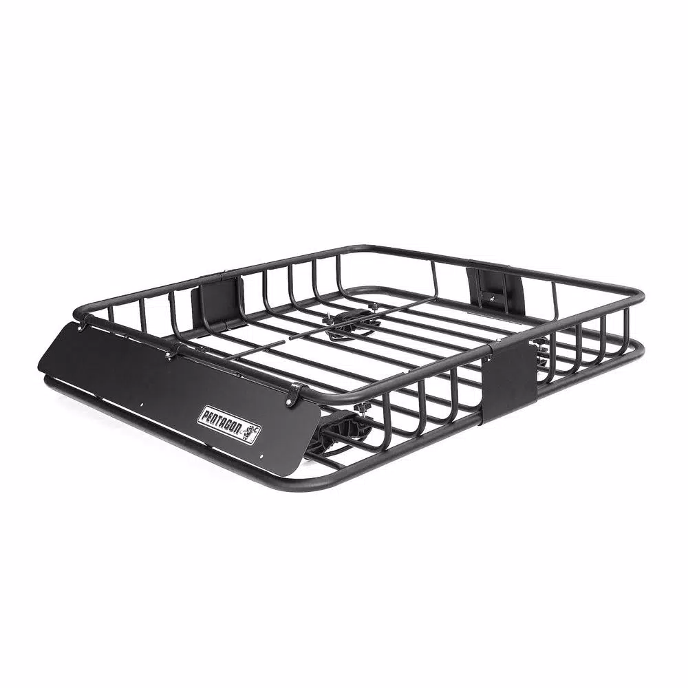 Pentagon Tool Pentagon Heavy-Duty Steel Roof Cargo Basket, 150 lb. Capacity