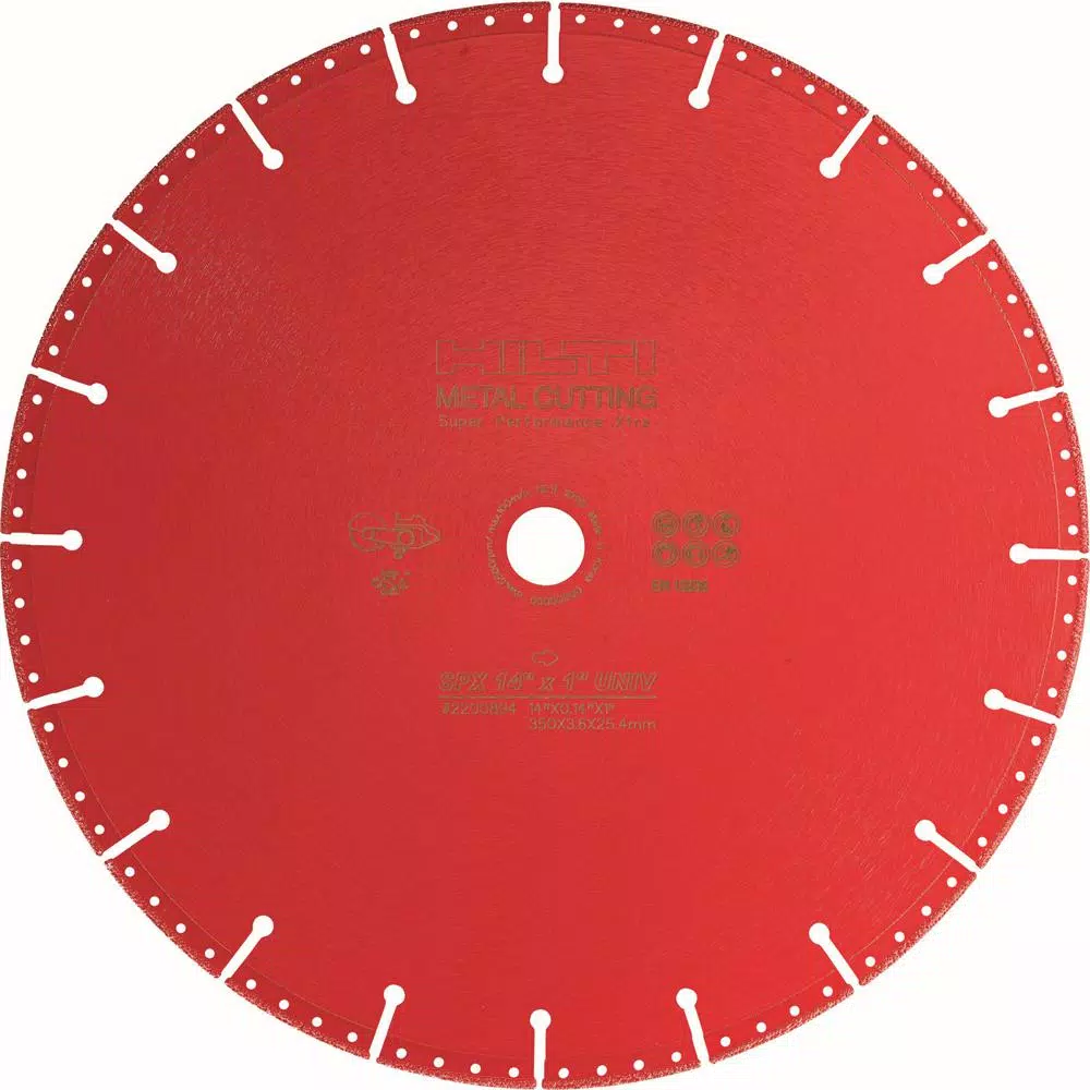 Hilti SPX 4.5 in. x 7/8 in. Metal Diamond Cutting Blade
