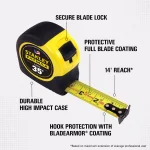 STANLEY FATMAX 35 ft. Tape Measure with 14 ft. Standout and BladeArmor thumbnail 2