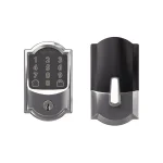Schlage Encode Smart Wi-Fi Deadbolt with Alarm, Bright Chrome thumbnail 2