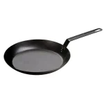 Lodge 12 in. Carbon Steel Skillet, Seasoned Black Heavy Duty Pan thumbnail 1