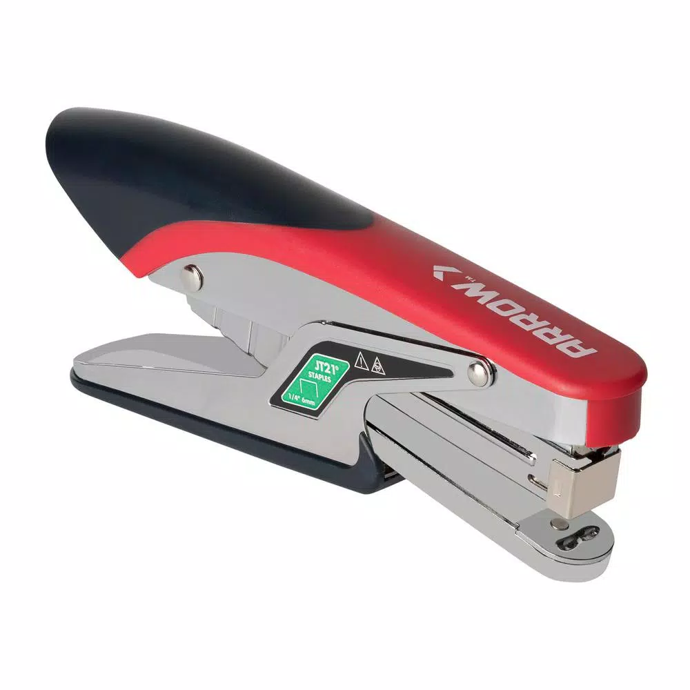 Arrow P21 Lightweight Plier Stapler with Soft Rubber Handle