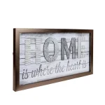 Pinnacle Home Is Where The Heart Is Rustic Wood Plank Wall Art - 14 x 26 in. thumbnail 3