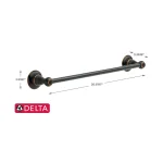 Delta Porter 18 in. Towel Bar, Oil Rubbed Bronze thumbnail 4