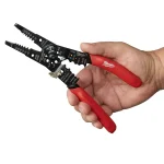 Milwaukee 2-Piece Electrician Pliers Set: 6-in-1 Combination Pliers & Multi-Purpose Wire Stripper Crimper thumbnail 3