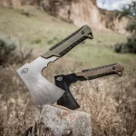 Gerber Pack Hatchet Fixed Blade Camping Axe with Rubber Grip and Nylon Sheath thumbnail 6
