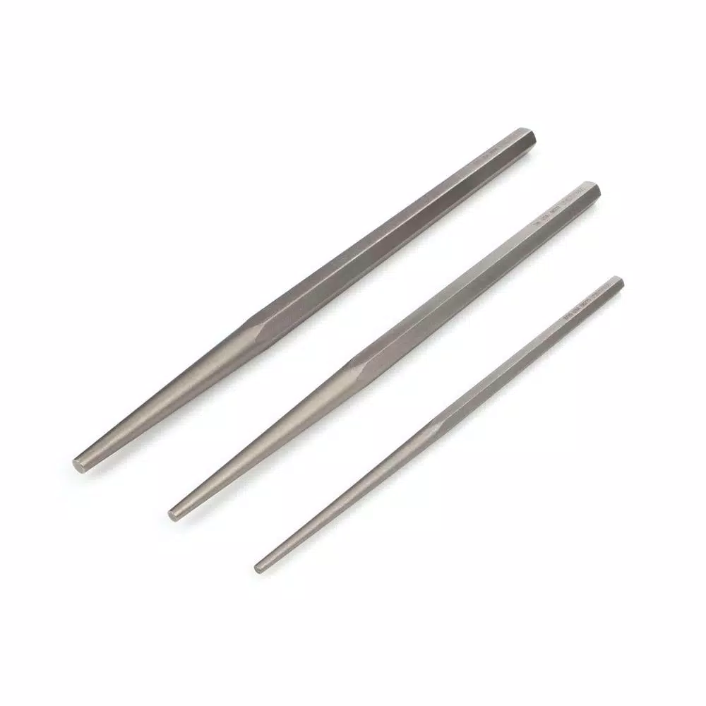 TEKTON 3-Piece Long Alignment Punch Set (3/16, 1/4, 5/16 in.)
