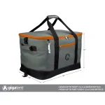GigaTent Bushwick Collapsible Soft Cooler with Bottle Opener, 48 Can Capacity, Orange thumbnail 3