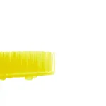 Unbranded Ekcoscreen Anti-Splash Urinal Screen, Unscented, Yellow (6 per Box) thumbnail 3