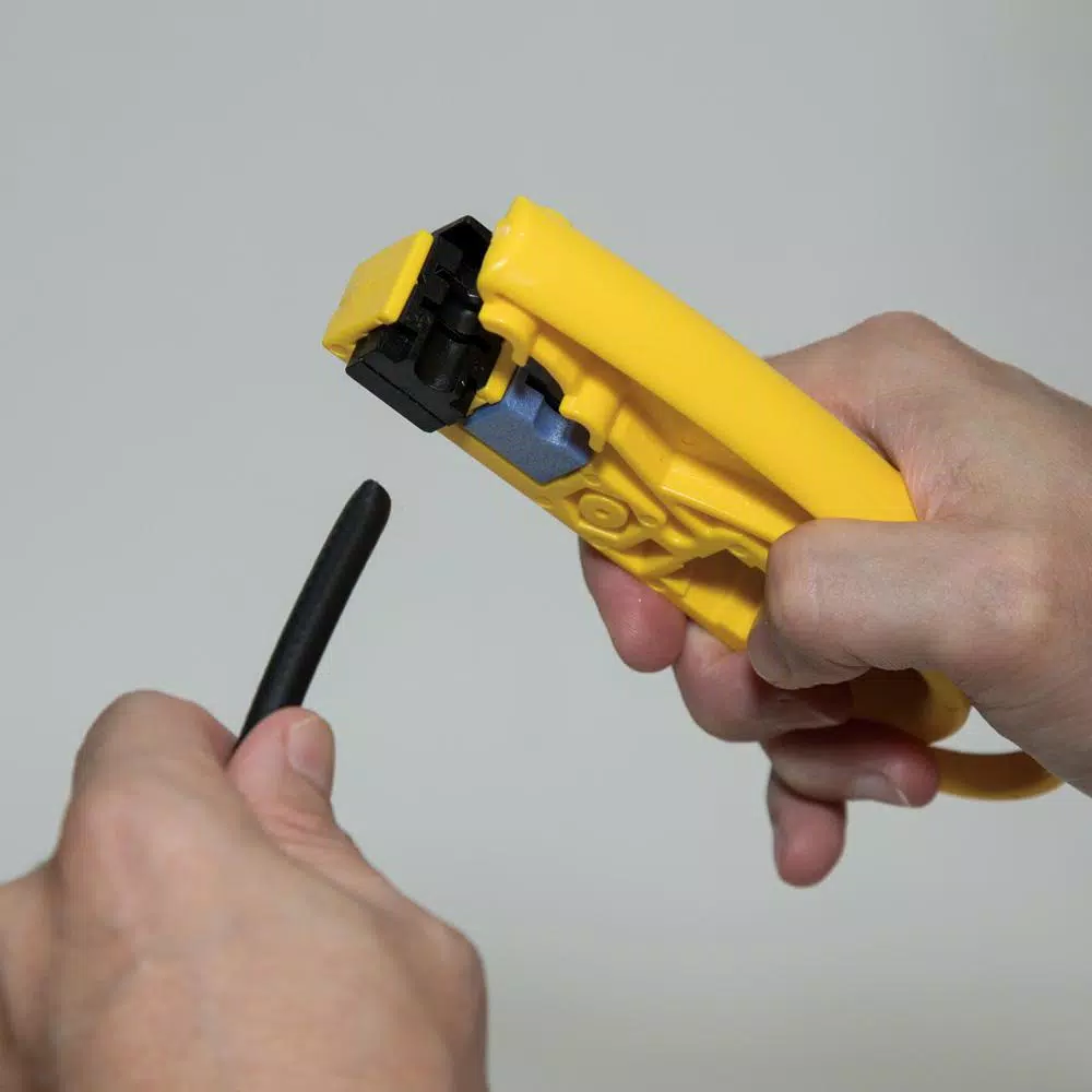 Klein Tools Coax Explorer 2 Cable Tester and Dual-Cartridge Radial Cable Stripper 2-Piece Set