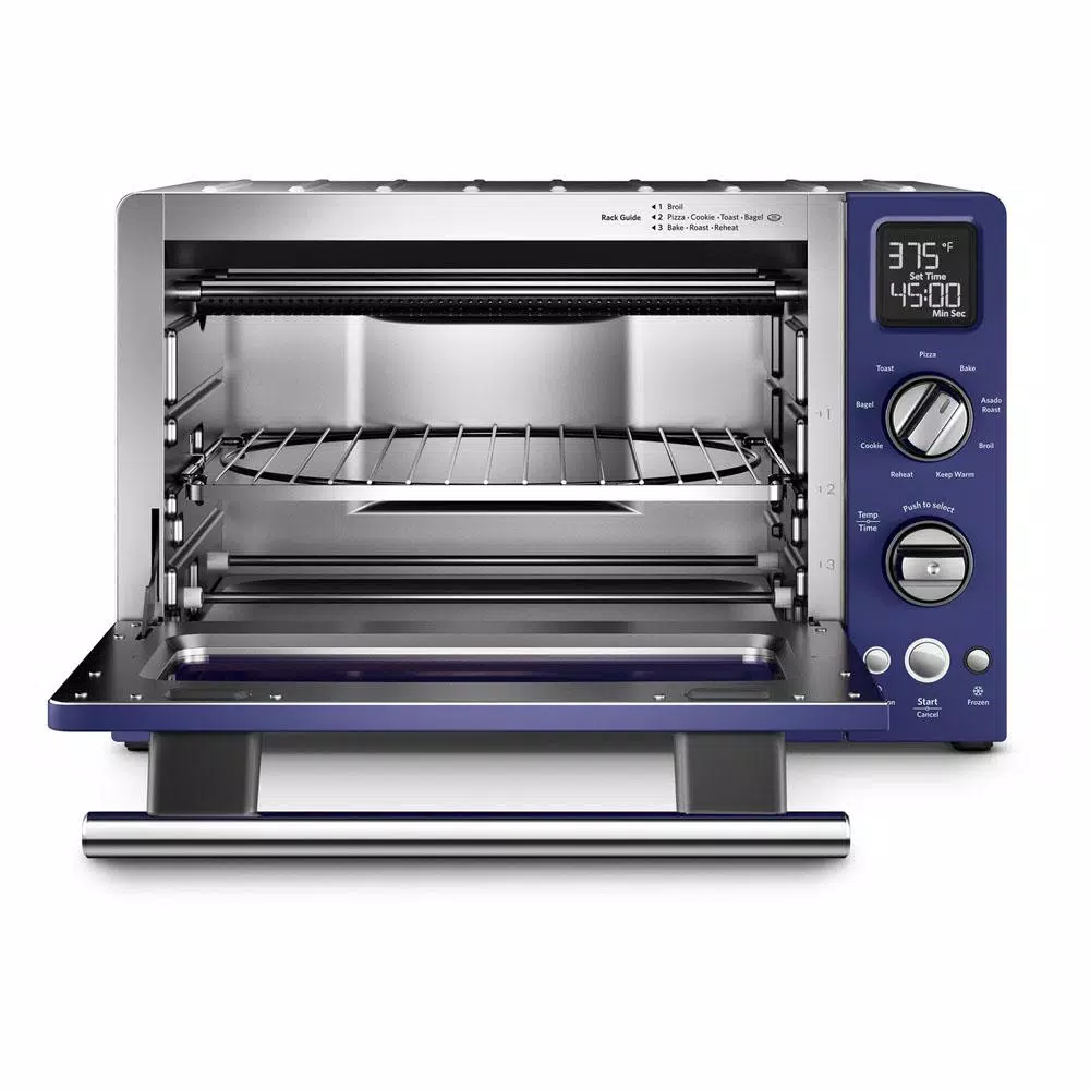 KitchenAid 12 in. Digital Countertop Convection Toaster Oven, 2000W, Cobalt Blue