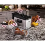 Hamilton Beach 3 Qt. Stainless Steel Deep Fryer with Digital Timer thumbnail 4