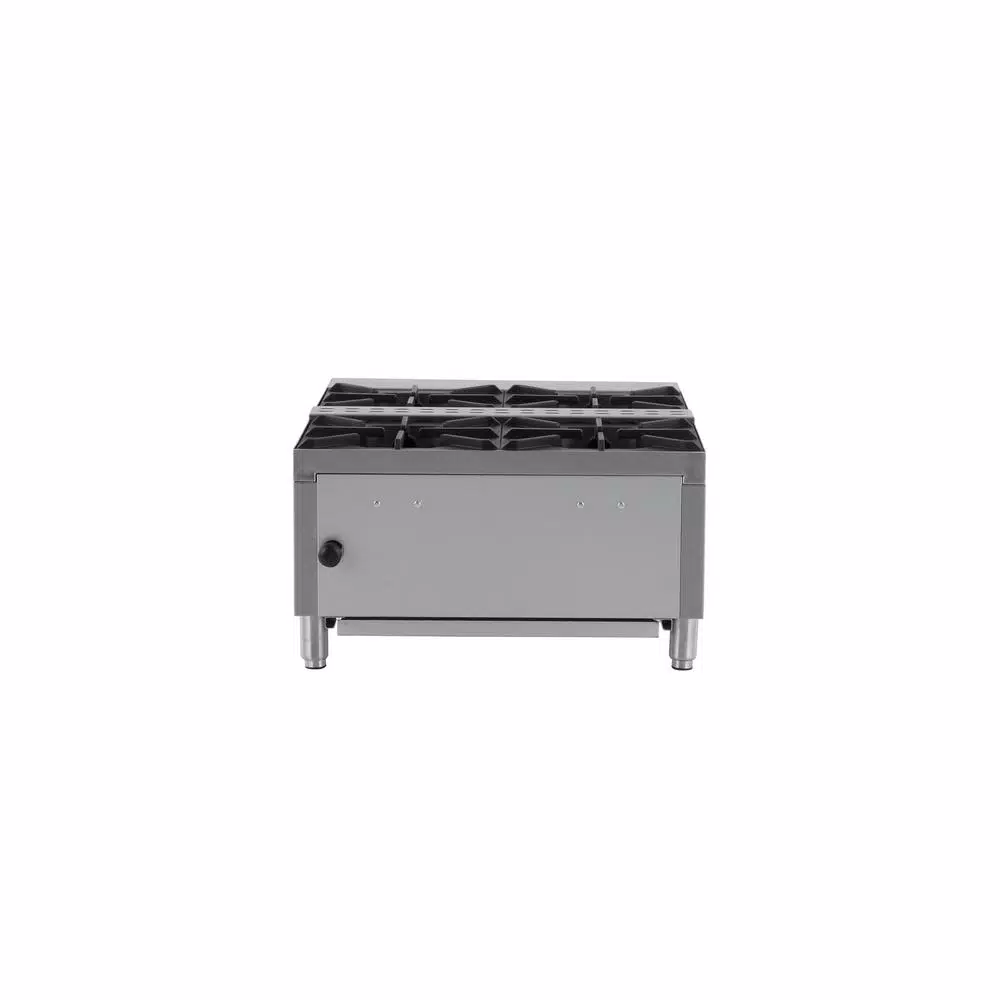 Magic Chef 24 in. Commercial 4-Burner Gas Countertop Hot Plate Range