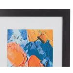 KG Kiera Grace Langford 11x14 Black Picture Frame with Matting for 8x10 Photos thumbnail 2