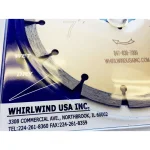 Whirlwind USA 7 in. Segmented Diamond Blade for Concrete, Stone, Brick, and Masonry thumbnail 5