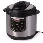 Presto 6 Qt. Black Stainless Steel Electric Pressure Cooker with 12 Presets and Built-In Timer thumbnail 1