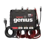 NOCO Genius GENM3 12 Amp 3-Bank On-Board Battery Charger for 12V Marine & Deep-Cycle Batteries thumbnail 3