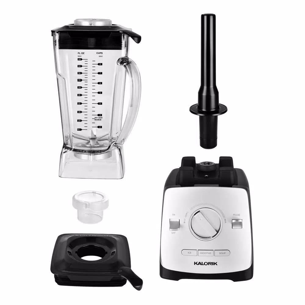 KALORIK 1400W High-Powered Blender, 68 oz. Professional Performance Jar Blender with 6 Stainless Steel Blades