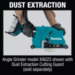 Makita 9 in. 36V X2 LXT Brushless Cordless Angle Grinder with AWS & Electric Brake thumbnail 11