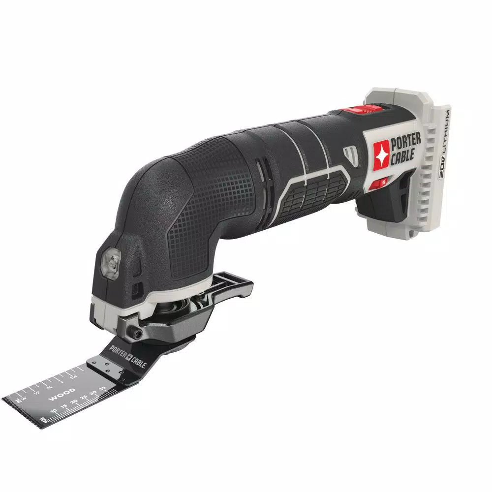Porter-Cable 20V MAX Cordless Oscillating Multi-Tool Kit with 11-Piece Accessory Set (Tool-Only)