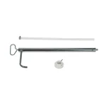 Vestil Steel Bung Piston Pail Pump for 5 Gallon Buckets, 8 oz. Displacement thumbnail 3