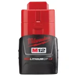 Milwaukee M12 12V Lithium-Ion Battery and Charger Starter Kit (3.0 Ah & 1.5 Ah) thumbnail 3
