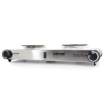 Better Chef 2-Burner Stainless Steel Dual Electric Cooktop Hot Plate, 1500W thumbnail 4