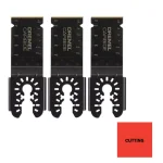 Dremel MM485U Universal Carbide Flush Cutting Blades for Wood, Metal, and Cement (3-Pack) thumbnail 3
