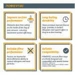 POWERTEC 10-Pack Premium 2-Ply Replacement Filter Bags for Eureka Mighty Mite MM Vacuum thumbnail 3