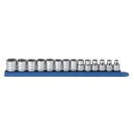 GEARWRENCH 3/8 in. Drive Metric 6-Point Standard Socket Set, 14-Piece thumbnail 1