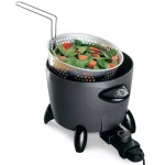 Presto Options 6 Qt. Electric Multi-Cooker and Deep Fryer, Dark Gray thumbnail 2