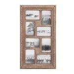 Home Decorators Collection 8-Opening Natural Beaded Wood Collage Picture Frame, 4x6, Brown thumbnail 1