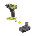 RYOBI 18V ONE+ 3/8 in. 3-Speed Cordless Impact Wrench with 1.5 Ah Battery thumbnail 1