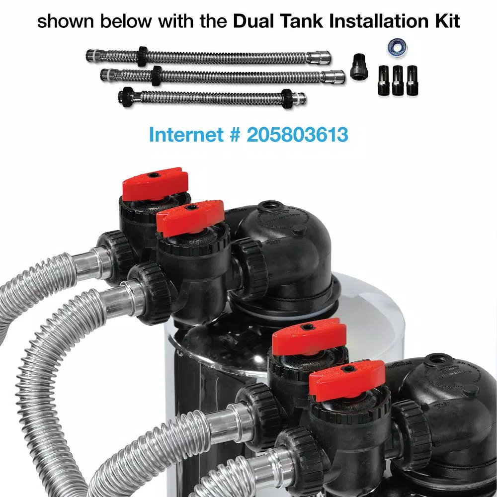 Pelican Water Pelican PSE2000 Whole House Water Filtration and NaturSoft Water Softener Alternative System, 15 GPM