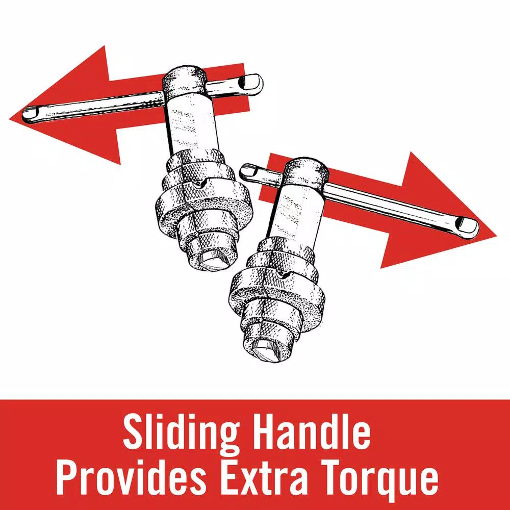 RIDGID Model 342 Internal Pipe Wrench, 1 in. to 2 in. Capacity