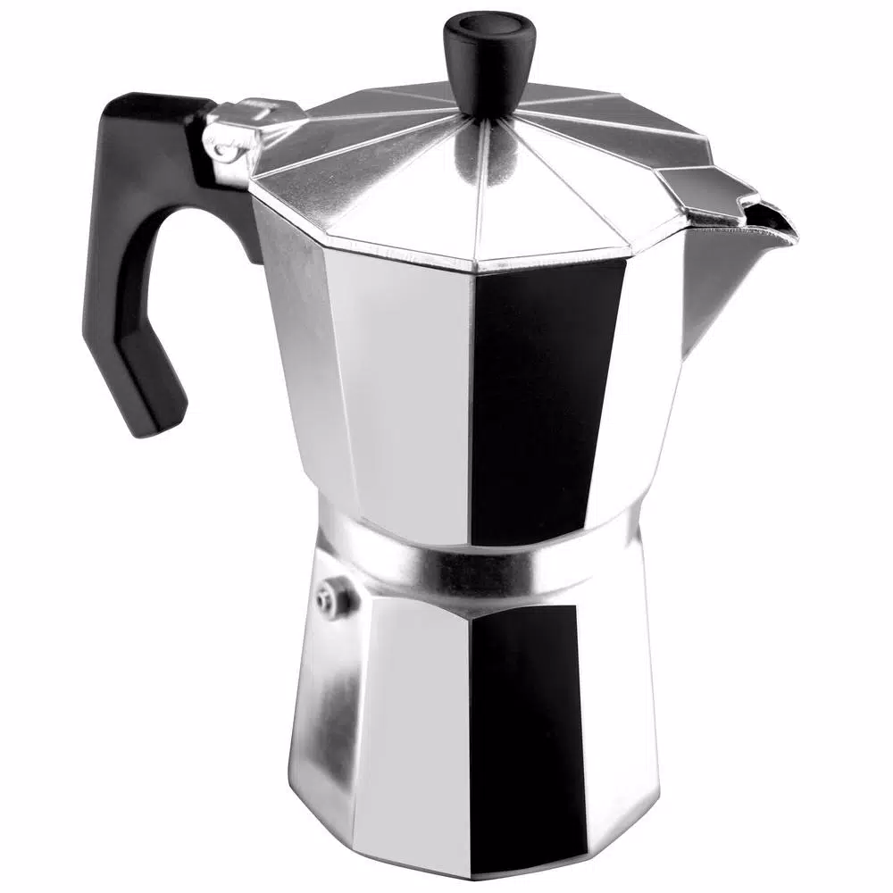 Magefesa Kenia 9-Cup Aluminum Espresso Maker Stovetop Moka Pot