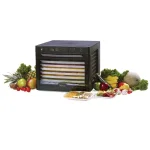 Tribest Sedona Rawfood 9-Tray Digital Food Dehydrator with Temperature Control, Black thumbnail 2