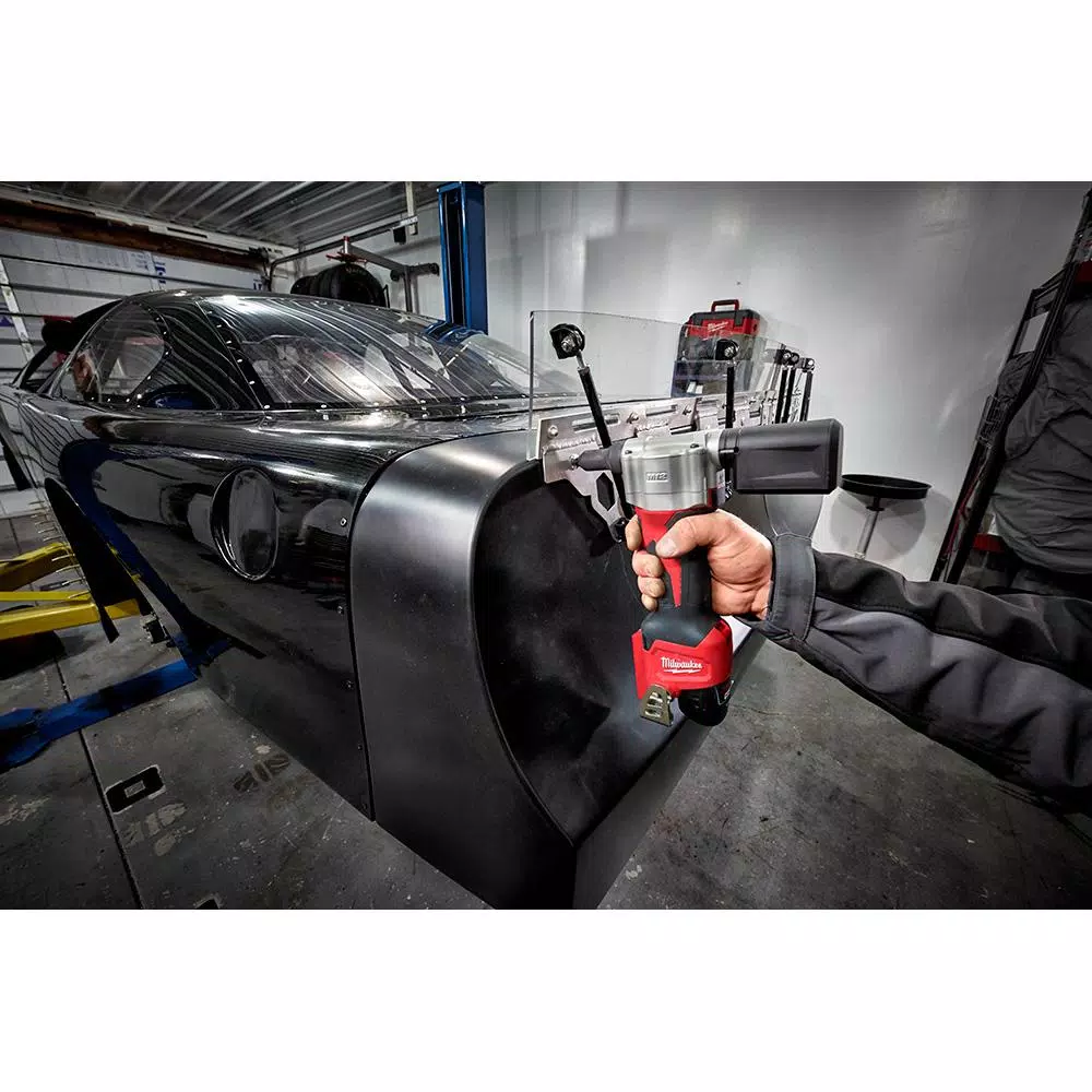 Milwaukee M12 6 in. Rivet Tool Extension, Low Profile All-Metal Design