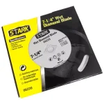 Stark 7-1/4 in. Continuous Rim Diamond Wet Saw Blade for Tile, Granite, and Marble thumbnail 3