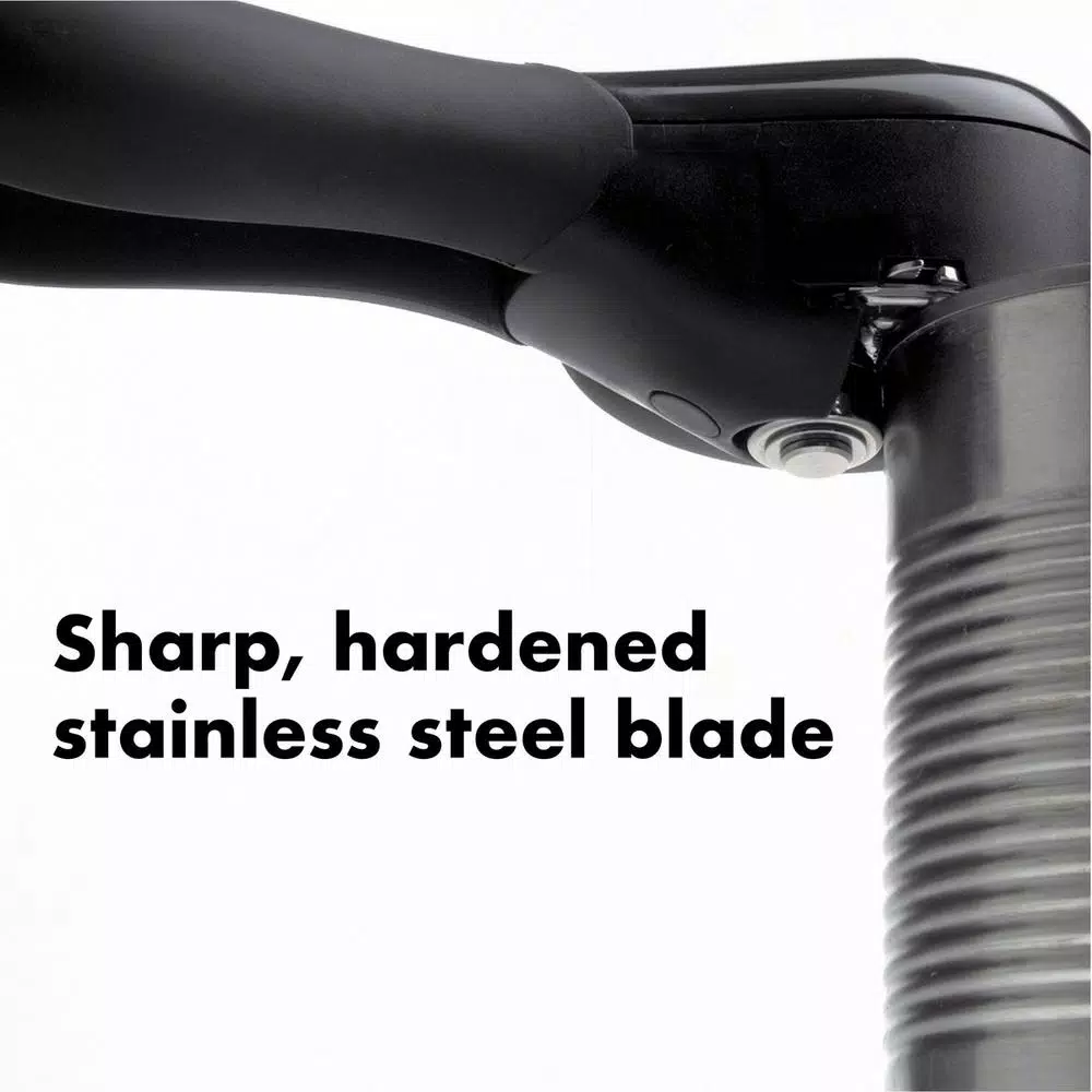 OXO Good Grips Smooth Edge Can Opener, Stainless Steel Cutting Wheel