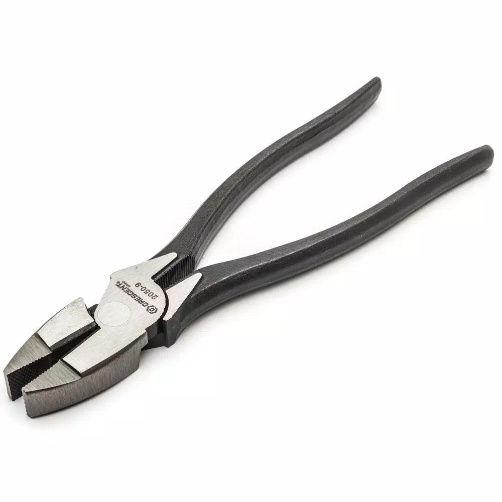 Crescent 9.25 in. High Leverage Lineman's Solid Joint Pliers