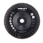 Hilti 5 in. Type 27 Flap Disc SP Premium 36-40 Grit 5/8-11 in. Arbor (10-Pack) thumbnail 1