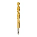 Milwaukee SHOCKWAVE Red Helix 27/64 in. Titanium Twist Drill Bit with 1/4 in. Hex Shank thumbnail 5