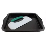 BergHOFF PerfectSlice 4-Piece Grey Bakeware Set with Cutting Tool and Carbon Steel Pans thumbnail 2