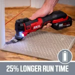 SKIL PWRCore 20V Brushless Oscillating Multi-Tool Kit with 2.0Ah Battery and PWRJump Charger thumbnail 3