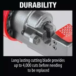 Makita 18V LXT Cordless Rebar Cutter Kit with 5.0Ah Battery and Charger thumbnail 12