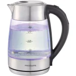 Frigidaire 7.2-Cup Silver Glass Electric Kettle with Digital Temperature Control thumbnail 4